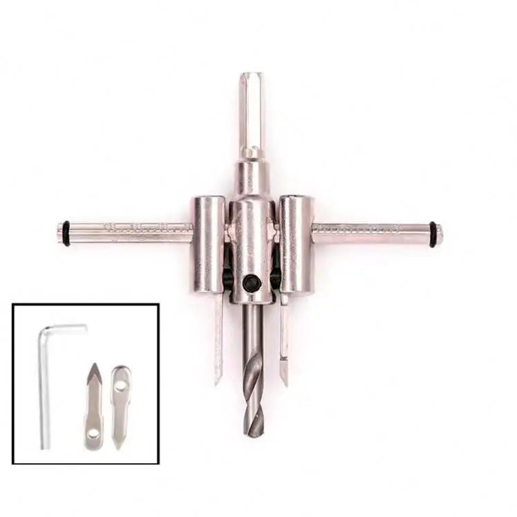 TEBAK Adjustable Aircraft Type Woodworking Hole Opener Audio Spotlight Integrated Ceiling Downlight Gypsum Board Drilling Drill