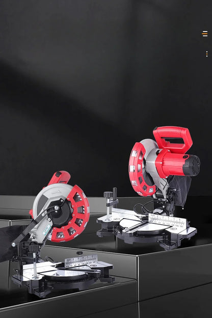 TEBAK 210mm Miter Saw1400W 4900RPM Aluminum Cutting Power Saws Angle Adjustable Machine Saw Circular Machine Cut Off Power Tools