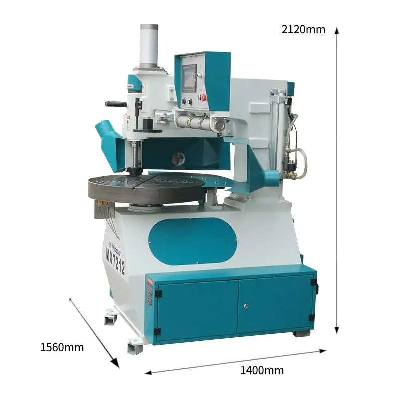 A TEBAK Auto Coping Shaper Milling Machine Automatic Woodworking Moulder Copying Processing Round Oval Rectangular Wood Workpieces