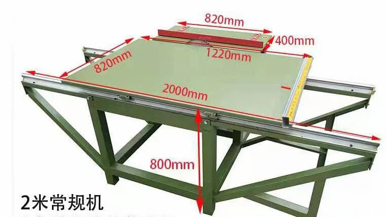 A TEBAK Factory Custom Push Table Saw Household Saw Board Cutting Machine Woodworking Machinery