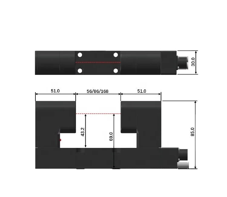 Tool Setting System Laser Length Setter Wear Probe Compensation CNC Lathe Precision Magnetic Z Axis Setter for Tool Measurement