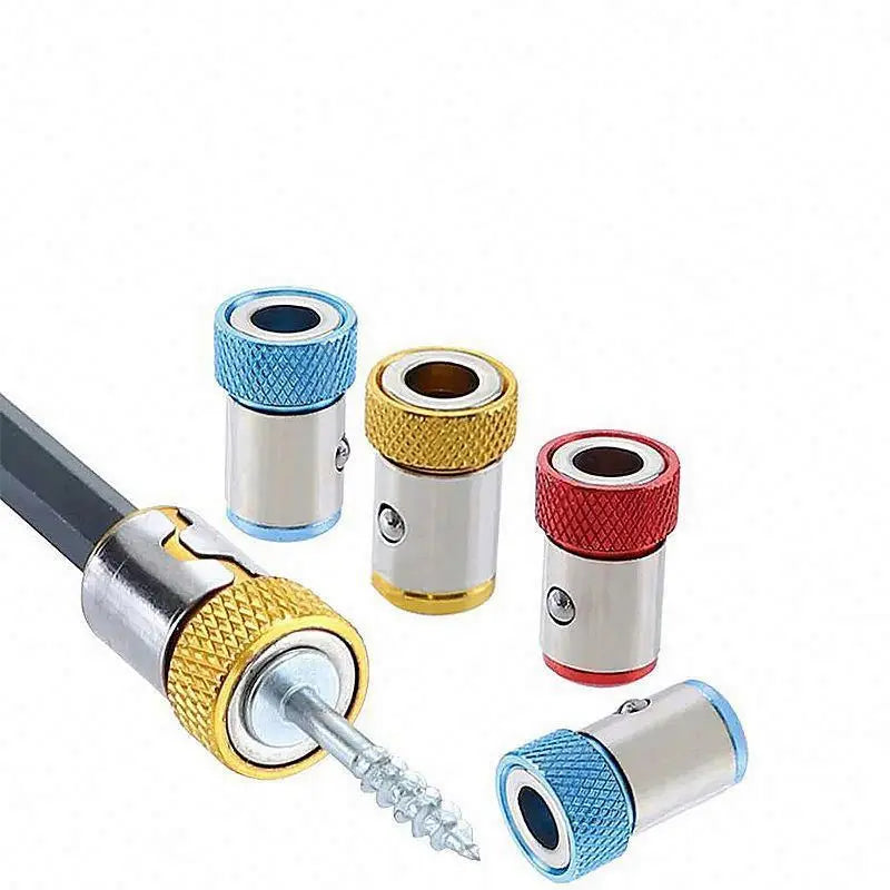 TEBAK Universal Magnetic Ring Alloy Magnetic Ring Screwdriver Bits Anti-corrosion Magnetizer Drill Bit Magnetic Ring