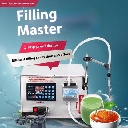 TEBAK XK-780 SemiAutomatic Electrical Commercial Bottle Digital Control Pump Laundry Deterge Oil Beverage Liquid Filling Machine