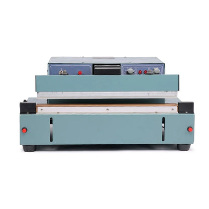 TEBAK Semi Auto Heat Pedal Aluminum Food Chemical Materials Plastic Bag Foot Impulse Cutter Sealer Sealing Machine