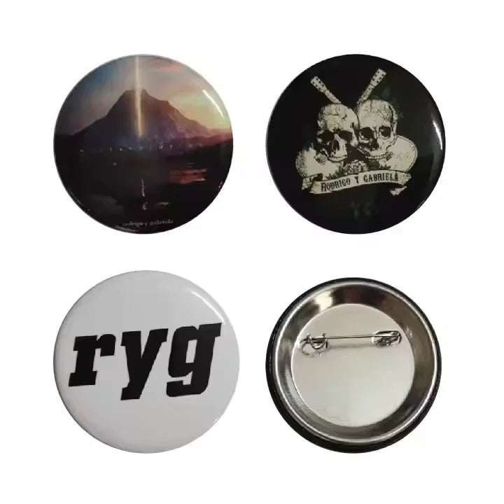 TEBAK  58mm Badge Button Maker Machine Manual Grade Round Badge Machine Set Includes Badge Machine Cutter + Consumables