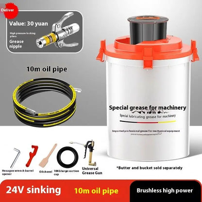 TEBAK Electric Butter Machine Excavator Special Electric Butter Gun 24v Automatic Filling Pump 220 Factory Direct Sales