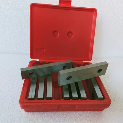 TEBAK Machine Tools 1/2 Inch Thickness Steel Parallel Sets Rectangular Metal Parallel Block