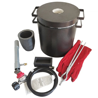 TEBAK Gold Silver Copper Melting Furnace Oven Jewelry Gold Melting Metal Jewellery Processing Melting Machine Graphite Crucibles