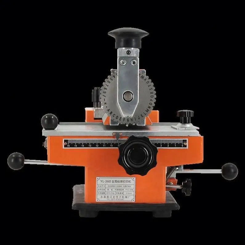 TEBAK High Quality Multi-function Metal Marking Machine Name Plate Printer and Manual Marking Machine Engraving Machine