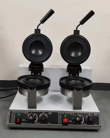 TEBAK Commercial Electric Press Sandwich Bread Gelato Panini UFO Burger Maker Machine Electric Ice Cream Hamburger Machine