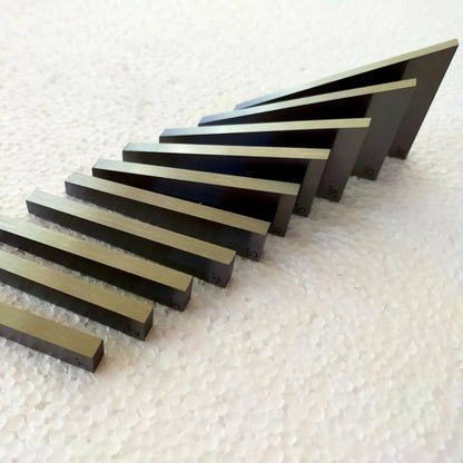 TEBAK 10pcs Set Angle Block Set 1, 2, 3, 4, 5, 10, 15, 20, 25, 30 Precision +/- 20 Seconds, Machinist Tool Block Gauge Gage