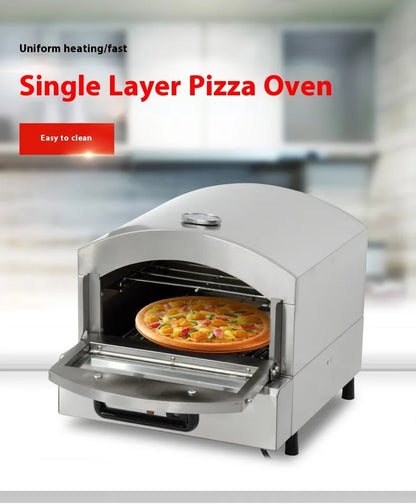 High Quality Gas Pizza Oven for Pizzeria Electric Single-layer Pizza Cone Making Machine