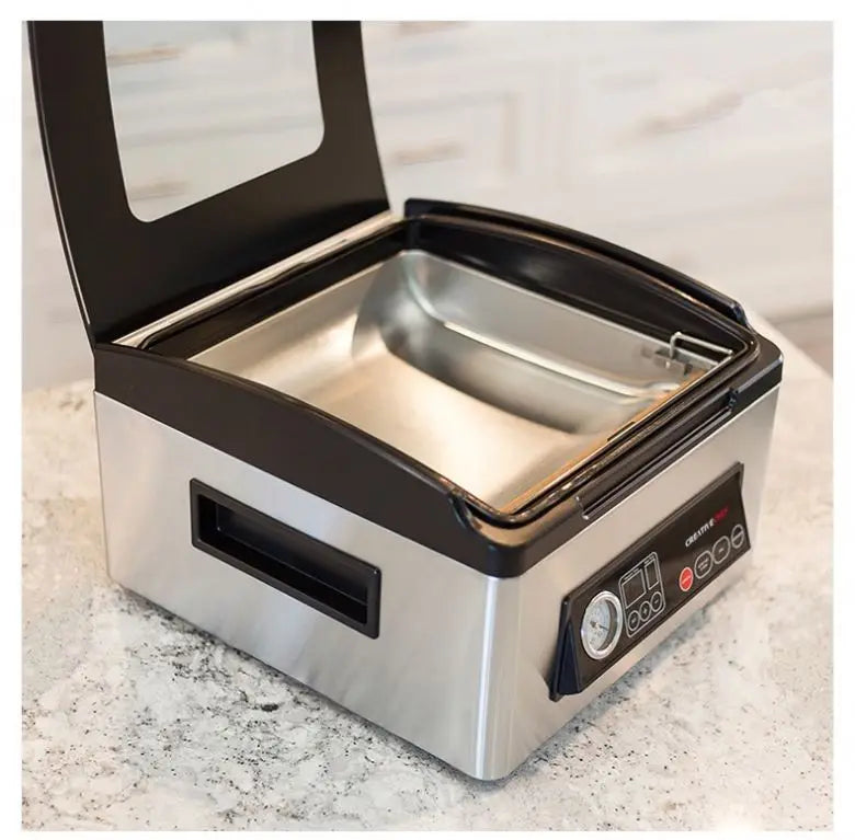 Automatic Single Chamber Cheap Price Plastic Bag Meat Bean Fresh Food Chicken Sealer Electric Household Vacuum Packaging Machine