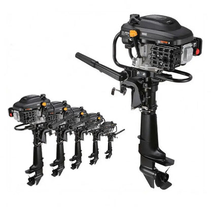 TEBAK 9.0HP 7.5 4.5 6.5 2.5 HP 4-Stroke Diesel Outboard Motors New Condition with Long Shaft for Sales or Use