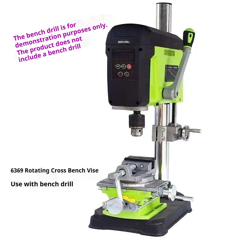 Precision Heavy Duty Cross-nose Pliers Bench Drilling Machine Cross Slide Vise Vice Table Compound Worktable Bracket for Milling