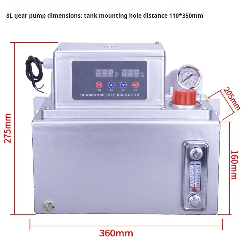 Original Lube Grease Pump 6L 8L Central Oil Lubrication Pump Automatic Oil Lube Lubrication Pump System