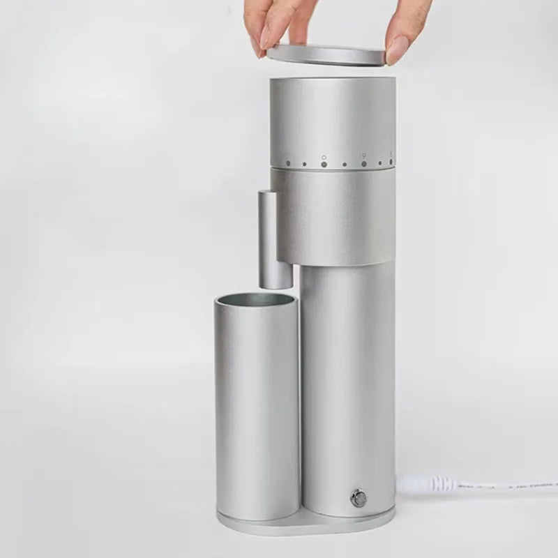 Electric Coffee Grinder Portable Automatic Rechargeable Coffee Grinder Electric Coffee Bean Grinder