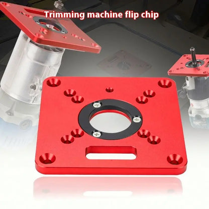 TEBAK W-55 Woodworking Engraving Machine Flip Plate Bakelite Milling Slotting Power Tool