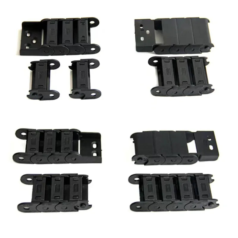 TEBAK Engraving Machine and Machine Tool Accessories Nylon Plastic Drag Chain Engineering Carrier Cable Drag Chain