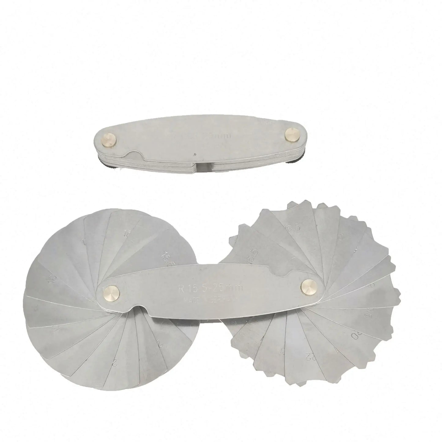 Wholesale 1.0-7.0mm  Radius Gauge 7.5-15mm  Gauge De Radio