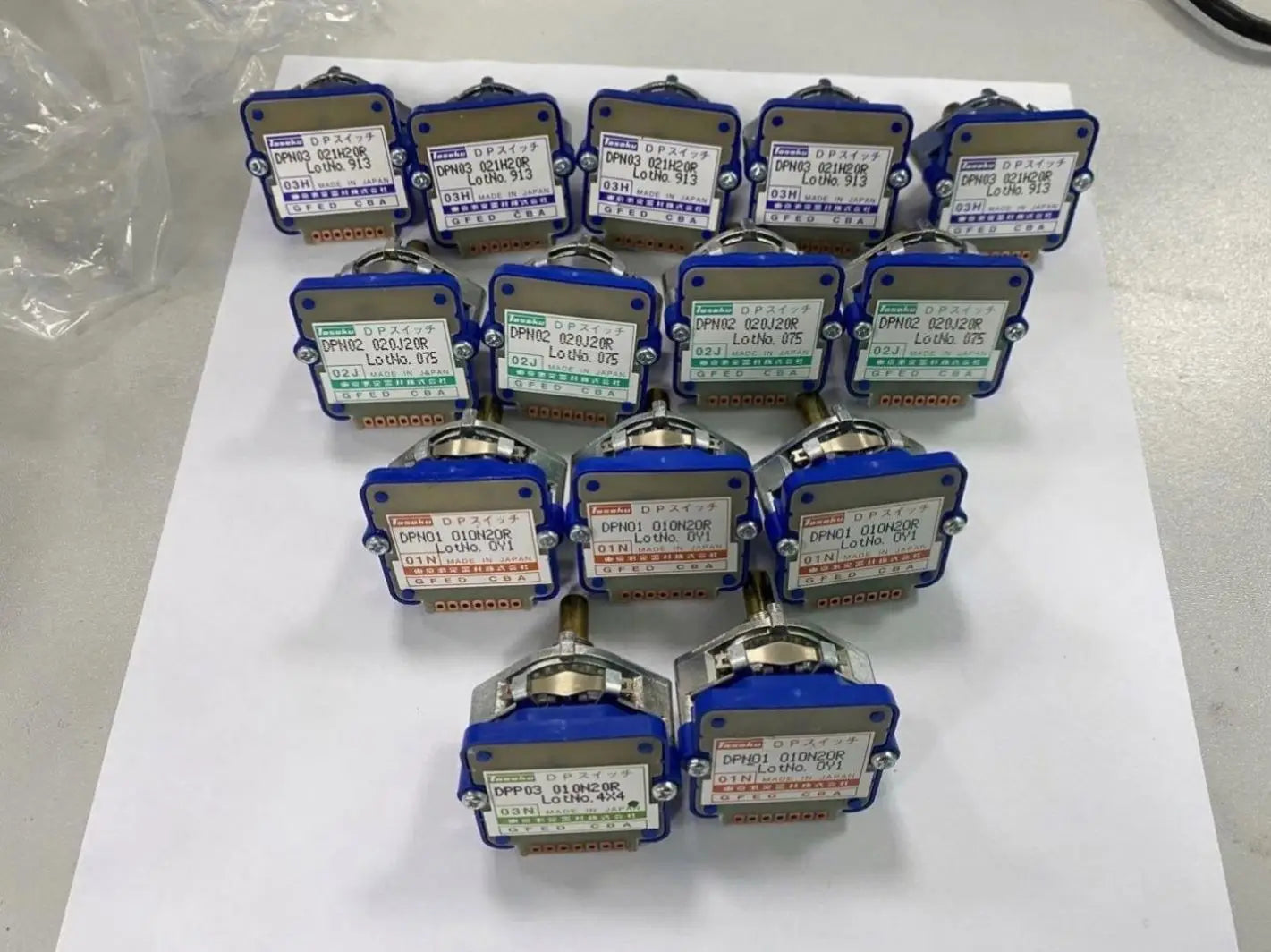 ANDUUK Machine tool accessories TOSOKU Japan Band Switch Digital Code Rotary Switch DPN 01S