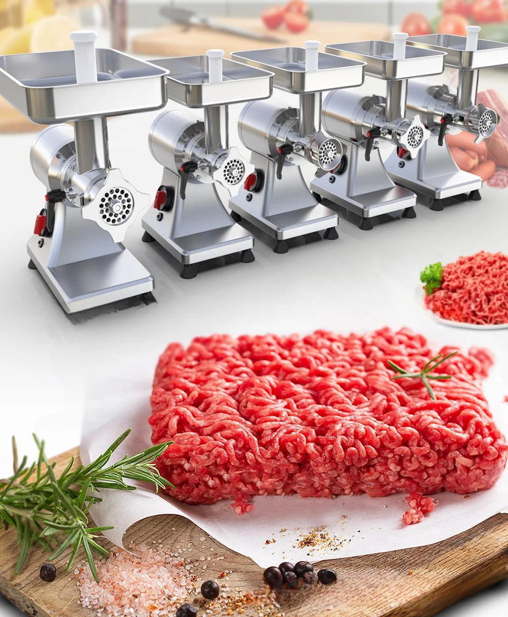 Wholesale Electric Industrial Meat Mincer Mince Meat Machine Sausage Stuffer Maker Grinder Meat Cutting Machine