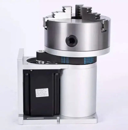 D125/D160 G4 Rotary Attachment Laser Handheld Polishing Turntable CNC Automatic Speed Regulating Welding Rotary Table Positioner