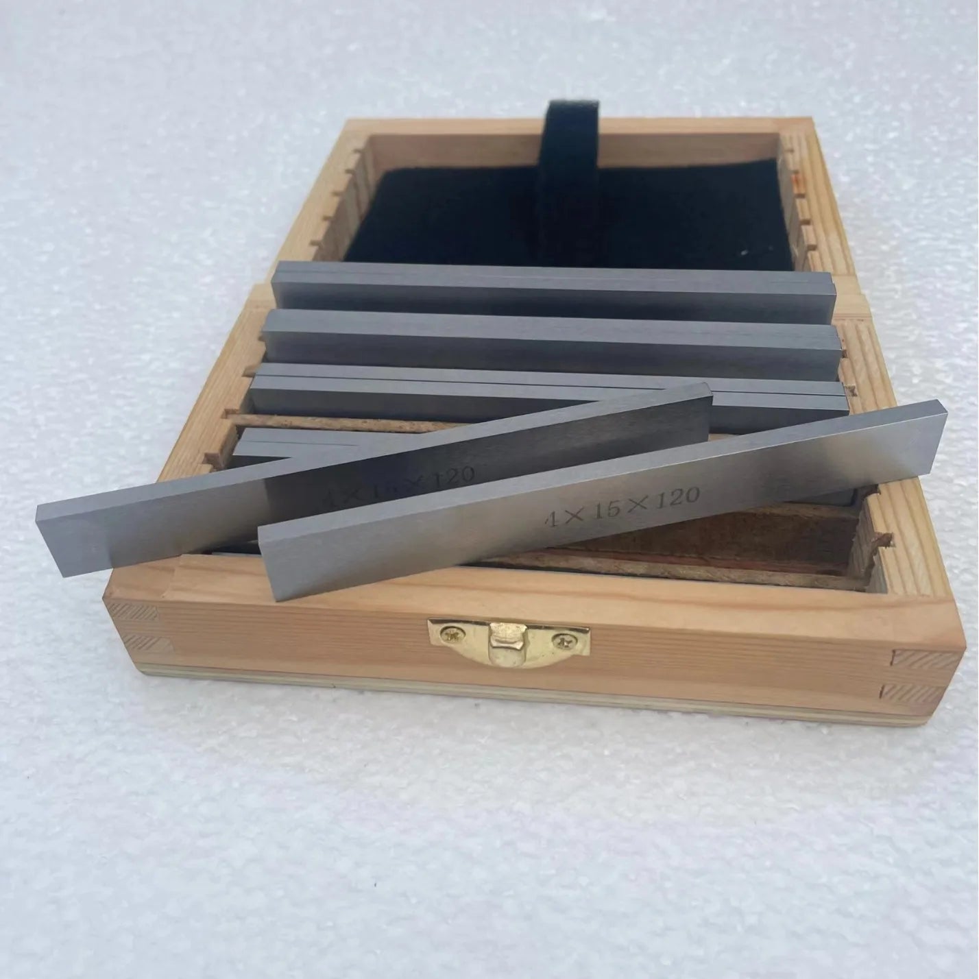 TEBAK Machine Tools 150x8.5mm 9pairs Precision Parallel Set Block Set Parallel Pad Gauge Block CNC Milling Pads