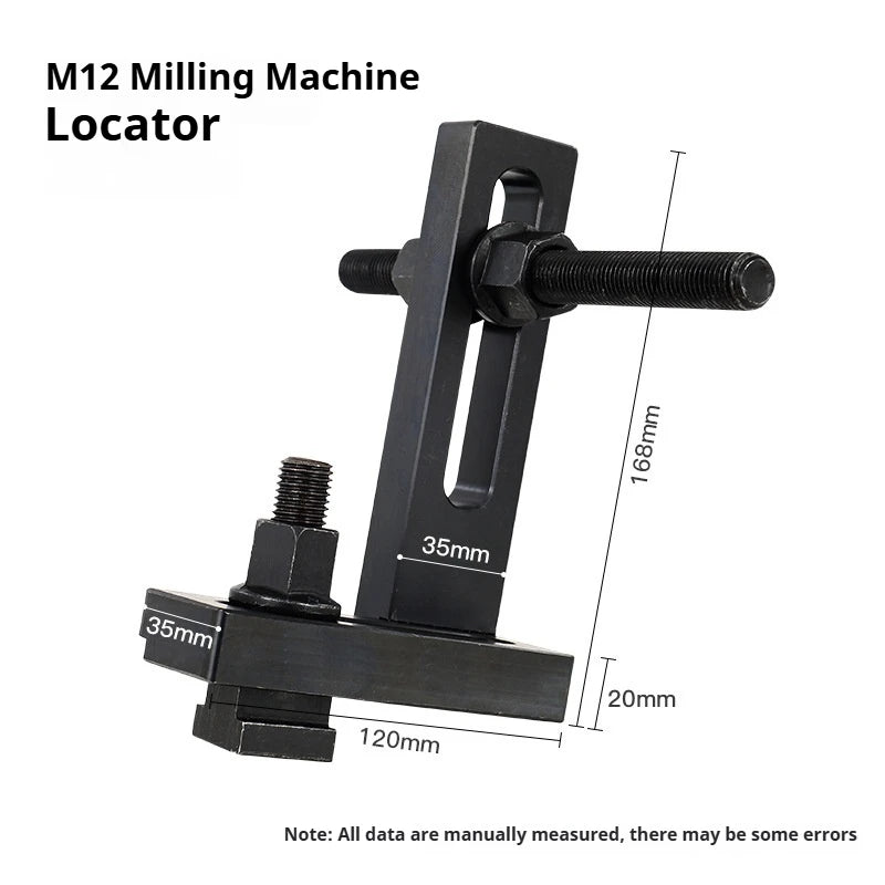 Adjustable Heavy-duty Universal Positioning Block for Multi-functional Workpiece Positioning on Milling Machines