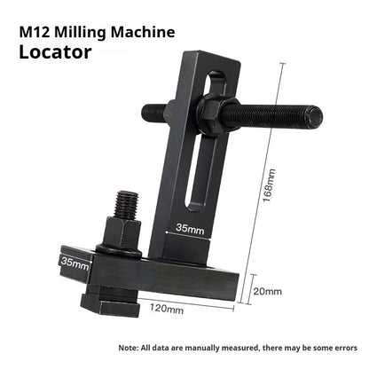 Adjustable Heavy-duty Universal Positioning Block for Multi-functional Workpiece Positioning on Milling Machines