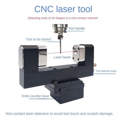 Tool Setting System Laser Length Setter Wear Probe Compensation CNC Lathe Precision Magnetic Z Axis Setter for Tool Measurement