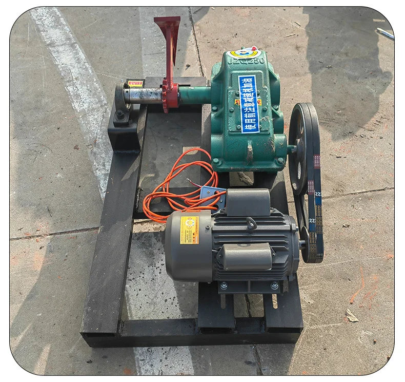 A TEBAK 4KW High-power Electric Wood Splitter, Wood and Tree Splitting Machine Equipment, Small and Convenient Wood Splitter