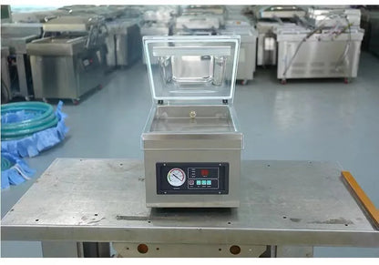 TEBAK Commercial Desktop Custom Vacuum Sealer Fruit Meat Beef Oil Powder Coffee Rice Small Vacuum Packaging Machine