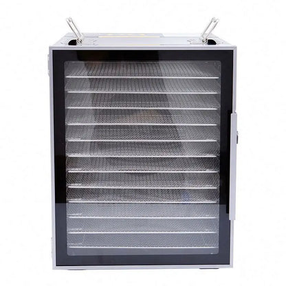 TEBAK 12 Layers Food Dryer Fruit Vegetable Dehydrator Machine Home Food Air Drying Oven Beef Pet Food Meat Lemon Dryer Machine