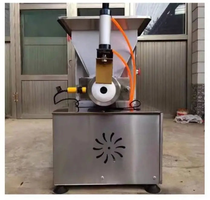 TEBAK Round Cake Cutting Machine Pneumatic Model Automatic Pizza Cutting Machine, Hamburger Bread Cutting Machine