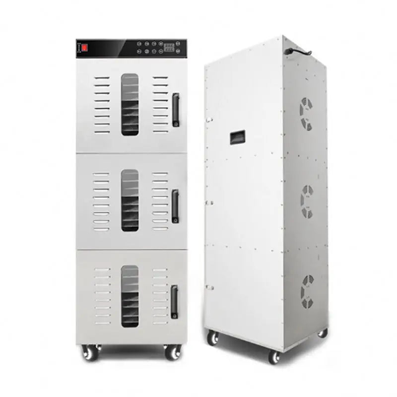 TEBAK Commercial Kitchen Stainless Steel Fruit Dehydrator Single Cabinet Metal Mesh Tray Industrial Fruit Dryer