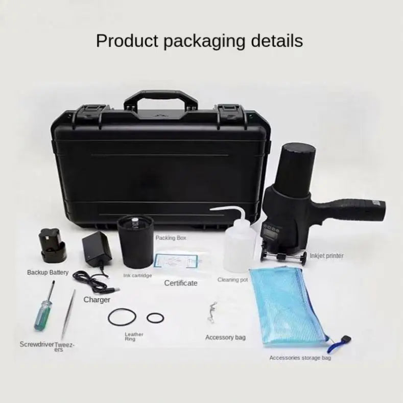 TEBAK XY-16 Large Character Inkjet Printer for Large Carton Big Character PVC Pipe Handheld Portable Printer