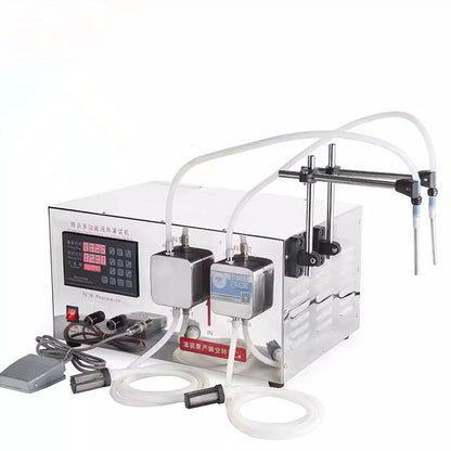 TEBAK XK-580 Digital Control Liquid Filling Machine Red Wine Quantitative Portable Electric Liquid Water Filling Machine