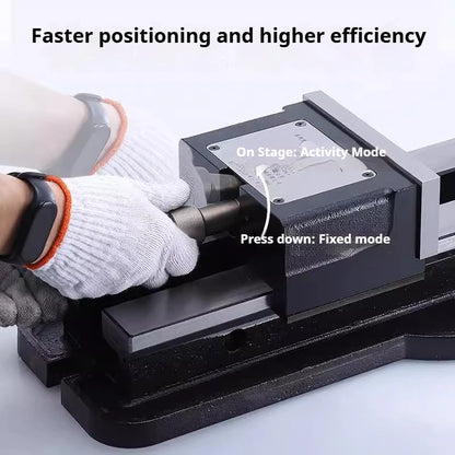 MADE in china Double-opening Heavy-duty Flat-nose Pliers Highprecision Type Flat-nose Pliers Milling Machine-specific Bench Vise