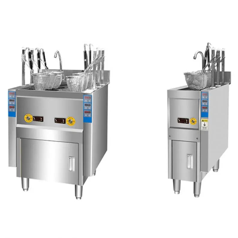 Noodle Boiler Boiler Six-pot Pasta Cooker Basket Electric Pasta Cooker Noodle Cooking Machine Snacks Cooker Cooking Equipment