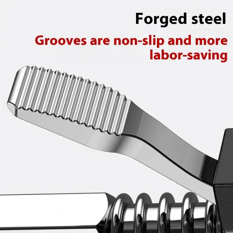 TEBAK Locking Clamp Type High Pressure Injection Nozzle Electric Butter Machine Self-locking Flat Nozzle Flat Head Accessories