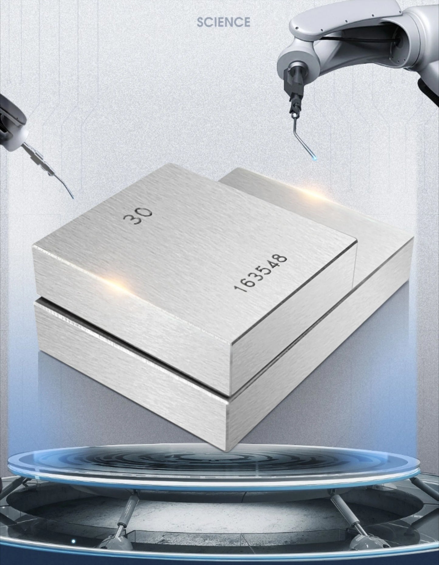 Standard blocks caliper micrometer calibration blocks Turning Tool 10 Pieces Angle Block Precision Angle Block Gauge 0 grade