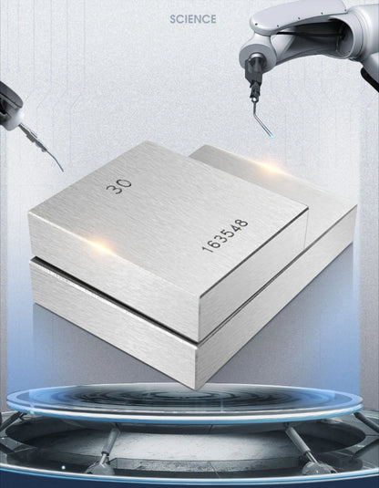 Standard blocks caliper micrometer calibration blocks Turning Tool 10 Pieces Angle Block Precision Angle Block Gauge 0 grade