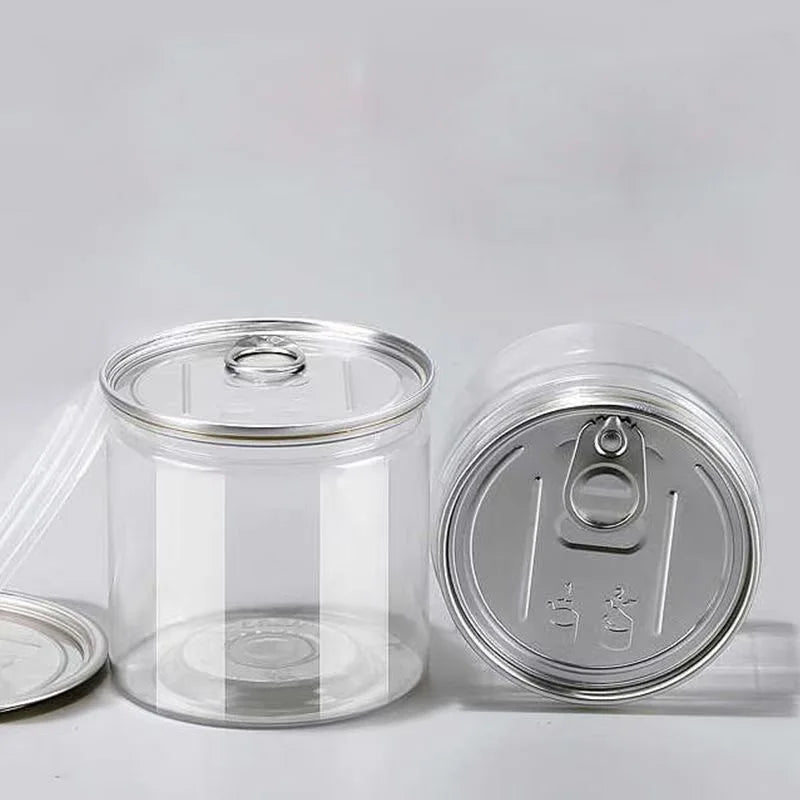 TEBAK Food Grade Plastic Cans Empty Bottle sealed Cans 307 Machine sealed 83 Caliber Bottles