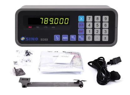 TEBAK Single Axis SDS3-1 Digital Readout DRO with Glass Linear Scale Encoder for Milling Machine Grinder Lathe Machine