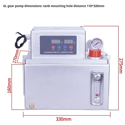 Original Lube Grease Pump 6L 8L Central Oil Lubrication Pump Automatic Oil Lube Lubrication Pump System