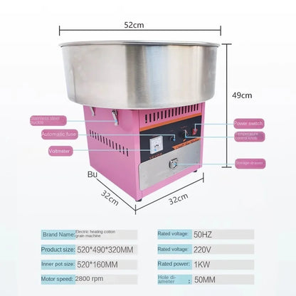 Automatic Cheap Commercial Electric Cotton Candy Machine Electric Commercial Floss Cotton Candy Machine