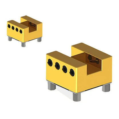 TEBAK U20 Slotted Brass Chuck Inova Machine EDM Electrode Positioning Fixture Fine Grinding CNC Clamping Seat