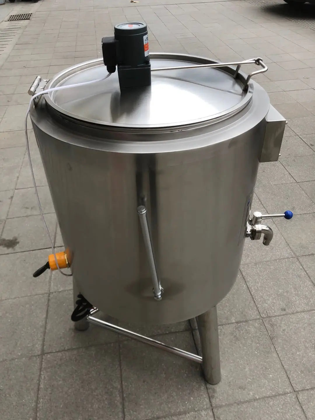 TEBAK Festival Pasteurizer Voltage 220v Thick and Large Stirring Leaves Bold and Thickened Support Frame Pasteurizing Machines