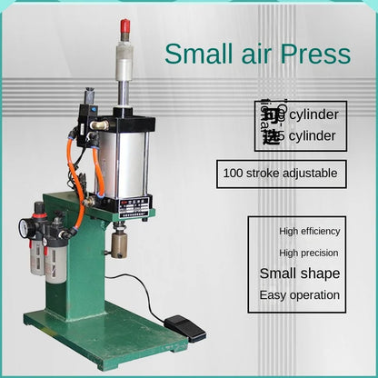 A 100-Cylinder Punching Machine Press Pneumatic Punch Press Precision Pneumatic Press 500KG125 Cylinder 100 Stroke Adjustable